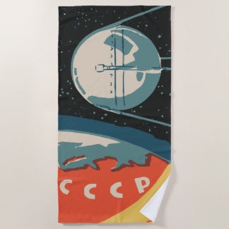  russische matchboxadvertenties (CCCP-raketlanceri Strandlaken