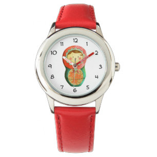 Russische Matryoshka Doll Horloge