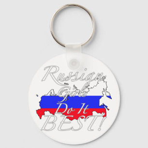Russische meisjes doen het het beste! sleutelhanger