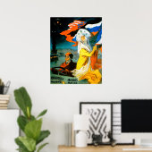 Russische motorauto ~ auto's poster (Thuiskantoor)