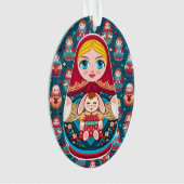 Russische nestpop ornament (voorkant)