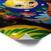 Russische nestpoppen poster (Hoek)