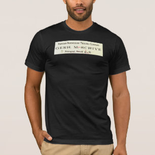 Russische Noorse handelsmaatschappij Logo T-shirt