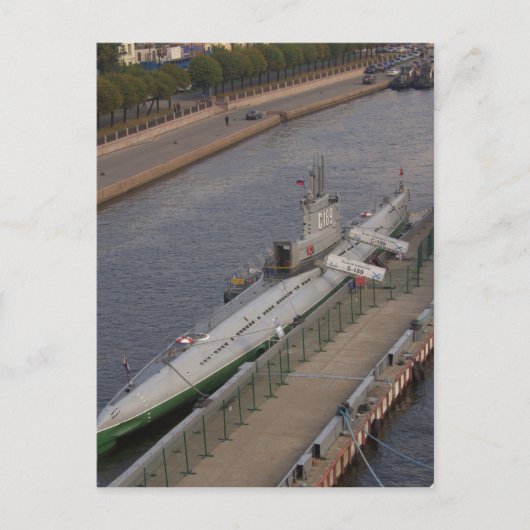 Russische onderzeeër C189 Briefkaart (Voorkant)