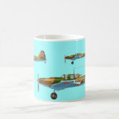 Russische ontvanger koffiemok (Center)