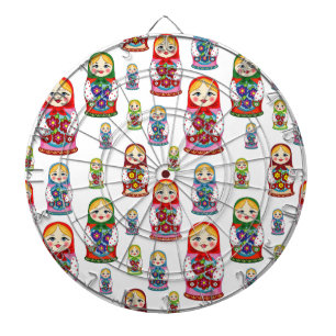russische poppen dartbord
