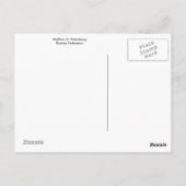 Russische postbus briefkaart (Achterkant)