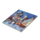 Russische prinses Charles Robinson Illustratie Tegeltje (Zijkant)