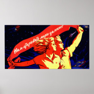 Russische propaganda poster