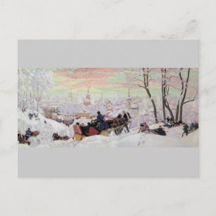 Russische Sleigh Ride Briefkaart