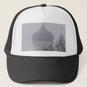 Russische sneeuwstorm trucker pet