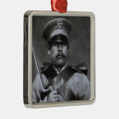 Russische soldaat metalen ornament (Rechts)