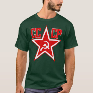 Russische Sovjet Rode CCCP Schoon T-shirt