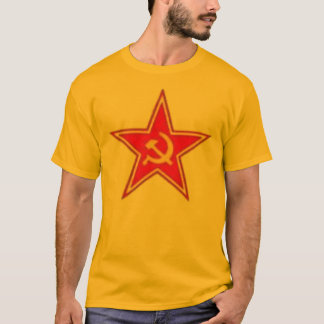russische ster t-shirt