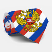 Russische Stropdassen, mode Russische vlag Stropdas (Opgerold)