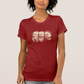 Russische trojka: Tolstoy, Dostoevsky, Chekhov T-shirt