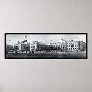 Russische Universiteit Moskou Foto 1955 Poster