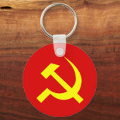 Russische USSR Hammer & Sickle Sleutelhanger (Voorkant)
