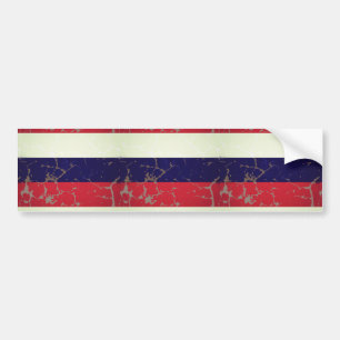 Russische vlag bumpersticker