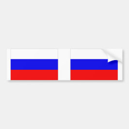 Russische vlag bumpersticker