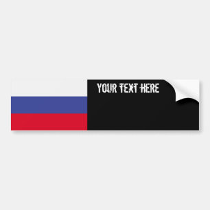 Russische vlag bumpersticker