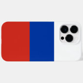 Russische vlag Case-Mate iPhone case (Achterkant (horizontaal))
