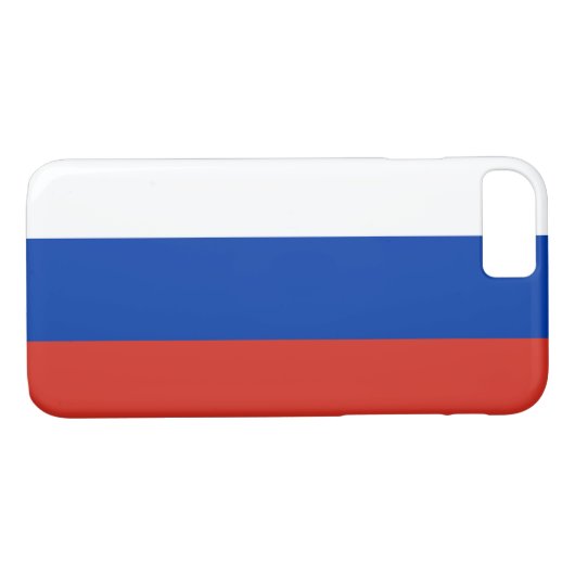 Russische vlag Case-Mate iPhone case (Achterkant (Horizontaal))