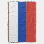 Russische vlag deken (Voorkant Verticaal)