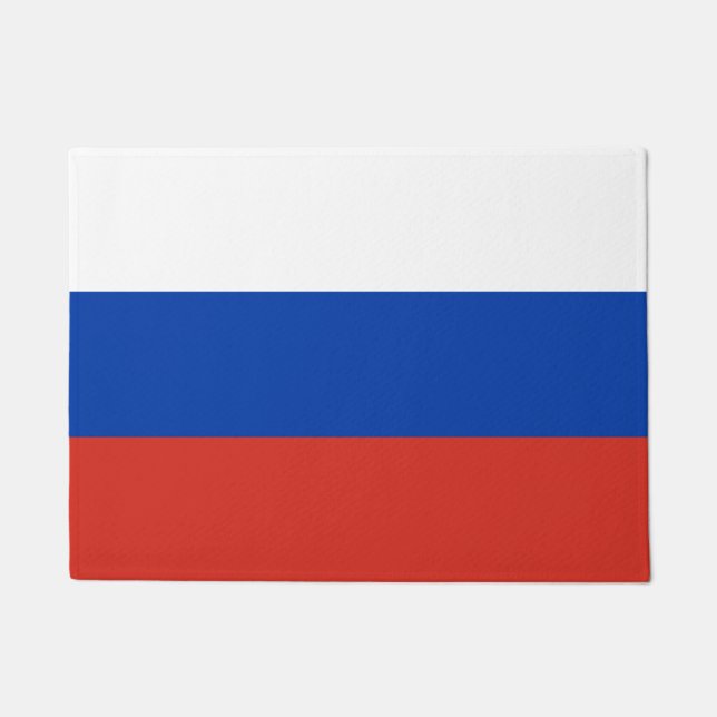 Russische vlag deurmat (Voorkant)