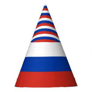 Russische vlag feesthoedjes