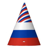 Russische vlag feesthoedjes (Links)