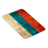 Russische vlag, gesmolten en slechtste Magneet (Rechterzijde)