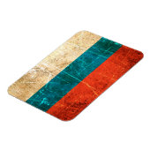 Russische vlag, gesmolten en slechtste Magneet (Linkerzijde)