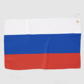 Russische vlag golfhanddoek (Horizontaal)