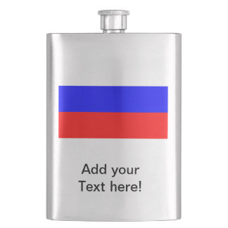 Russische vlag heupfles