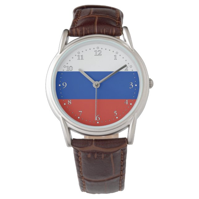 Russische vlag horloge (Voorkant)