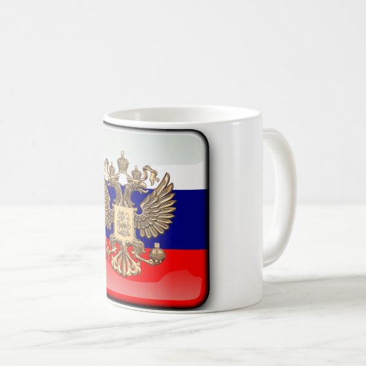 Russische vlag koffiemok (Voorkant rechts)