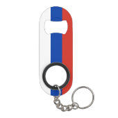 Russische vlag mini flessenopener (Achterkant)