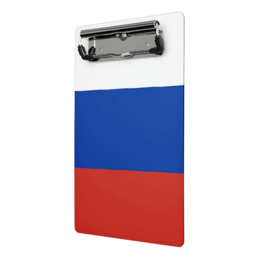 Russische vlag mini klembord (Angled2)