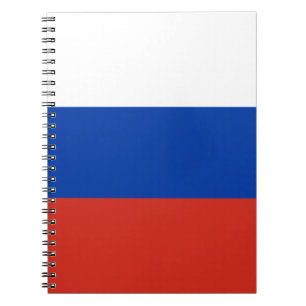 Russische vlag notitieboek