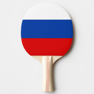 Russische vlag pingpong paddle for tabletennis tafeltennisbatje