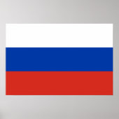 Russische vlag poster (Voorkant)