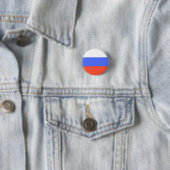 Russische vlag ronde button 3,2 cm (In situ)