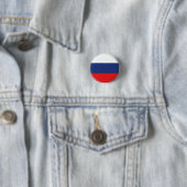 Russische vlag ronde button 3,2 cm (In situ)