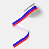 Russische vlag/rood wit blauw grosgrain lint (Achterkant)