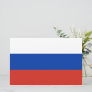 Russische vlag (Rusland) Briefpapier