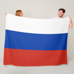 Russische vlag (Rusland) Fleece Deken