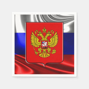 Russische vlag servetten