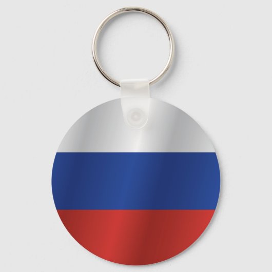 Russische vlag sleutelhanger (Voorkant)