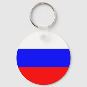 Russische vlag sleutelhanger